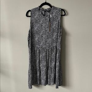 Coco + Carmen Black and White Mini Dress